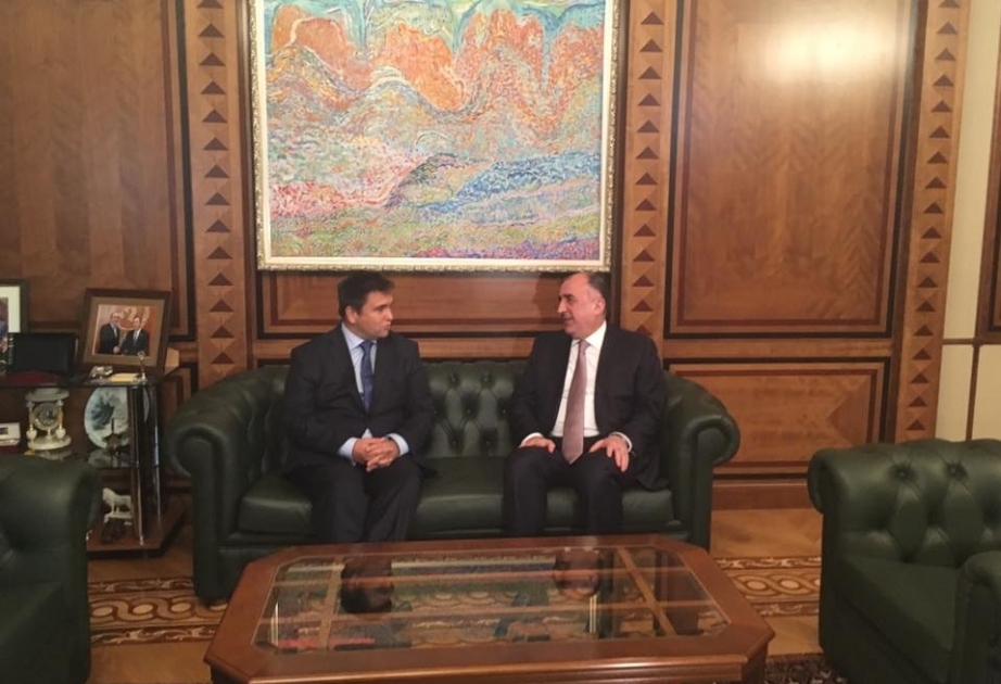 اجتماع وزيري الخارجية الأذربيجاني والأوكراني