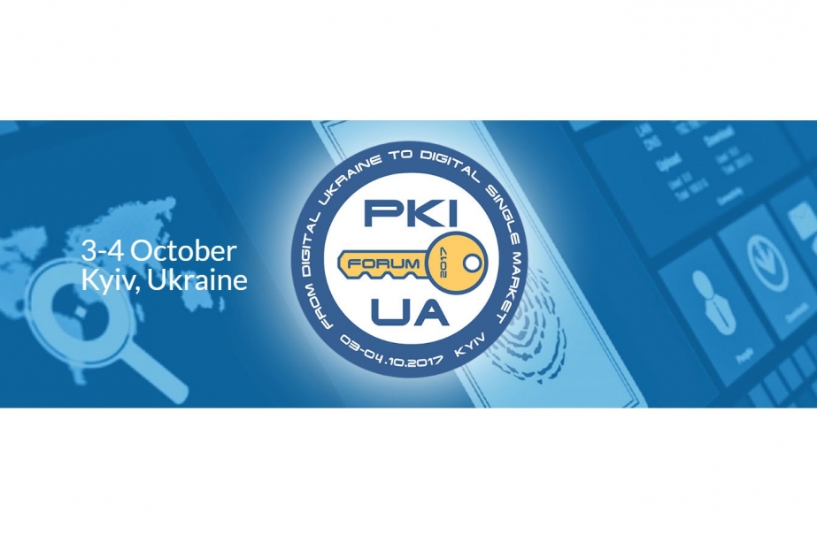 “Asan İmza” Kiyevdə keçirilən “PKI Forum UA–2017”də təqdim edilib