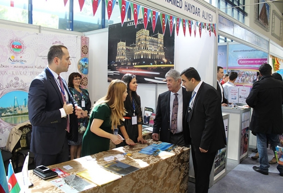 Azərbaycan Daşkənddə beynəlxalq turizm yarmarkasında iştirak edib