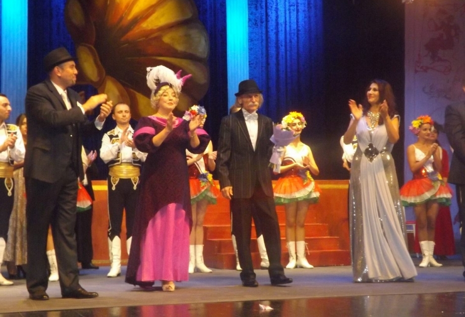 Musiqili Teatrda “Silva” operettası nümayiş edilib