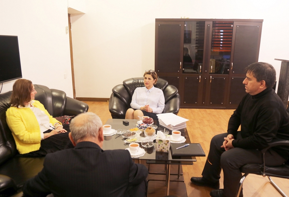 Almaniyalı alim Tərcümə Mərkəzində