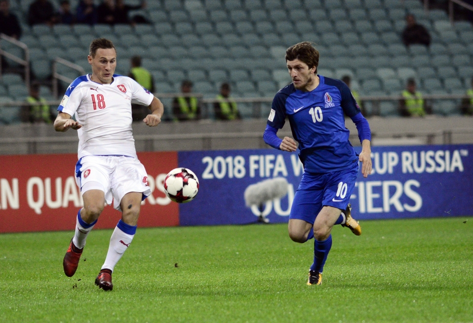 Futbol üzrə Azərbaycan millisi dünya çempionatının seçmə mərhələsində növbəti oyununu keçirib