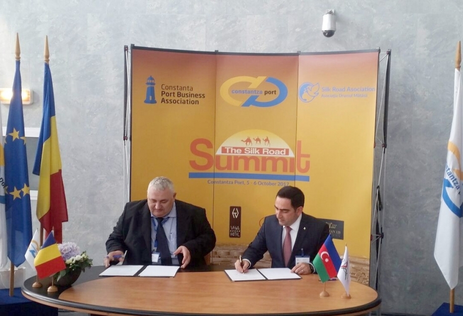 Baku port signs MoU with Romanian Constanta port