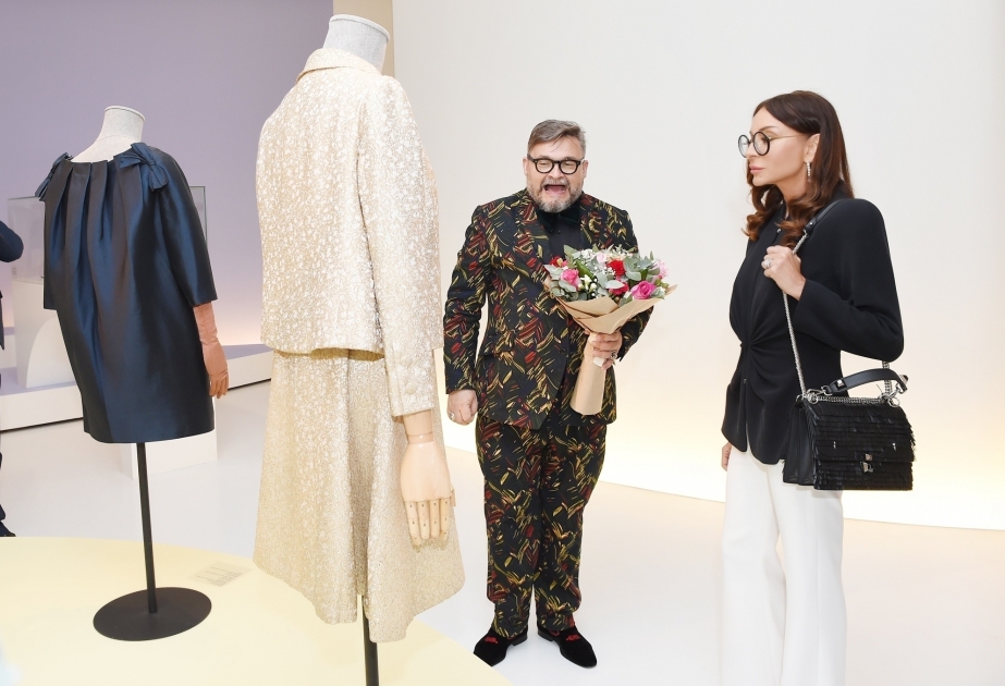 Azerbaijan's First Vice-President Mehriban Aliyeva attended opening ceremony of Modernism and Fashion Exhibition at Heydar Aliyev Center