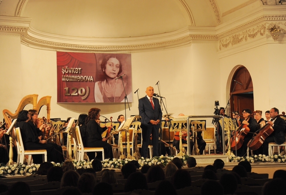 Görkəmli opera müğənnisi Şövkət Məmmədovanın xatirəsi anılıb