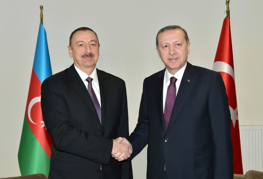 Präsident Recep Tayyip Erdogan telefonierte mit Präsident Ilham Aliyev