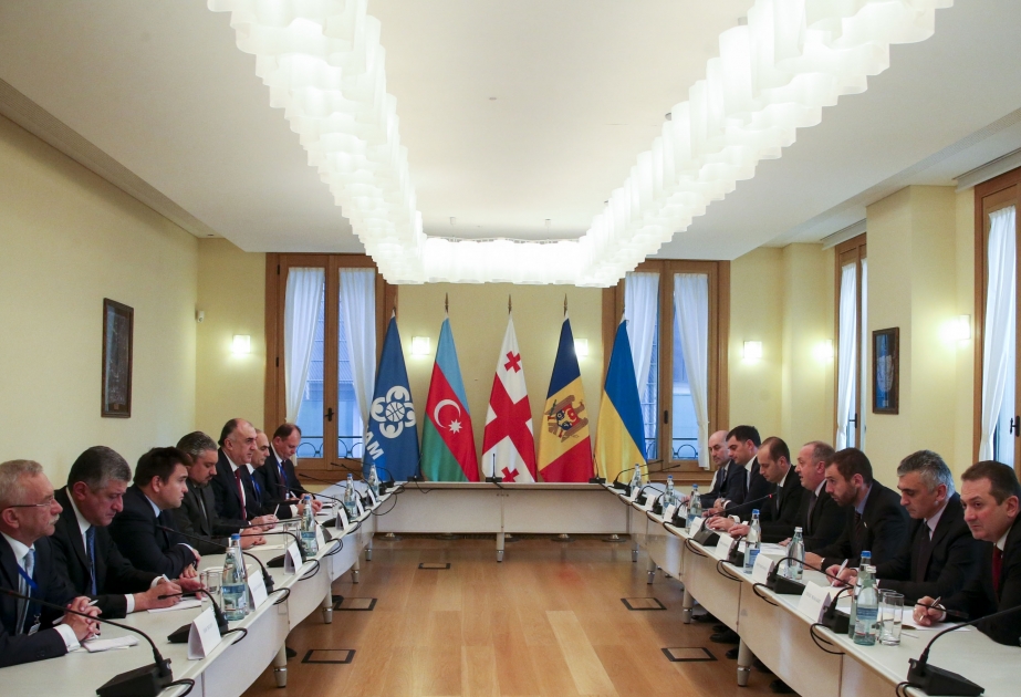Le président géorgien rencontre les ministres des Affaires étrangères de GUAM
