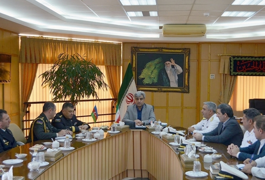Une délégation de la marine azerbaïdjanaise rencontre le gouvernement du Guilan