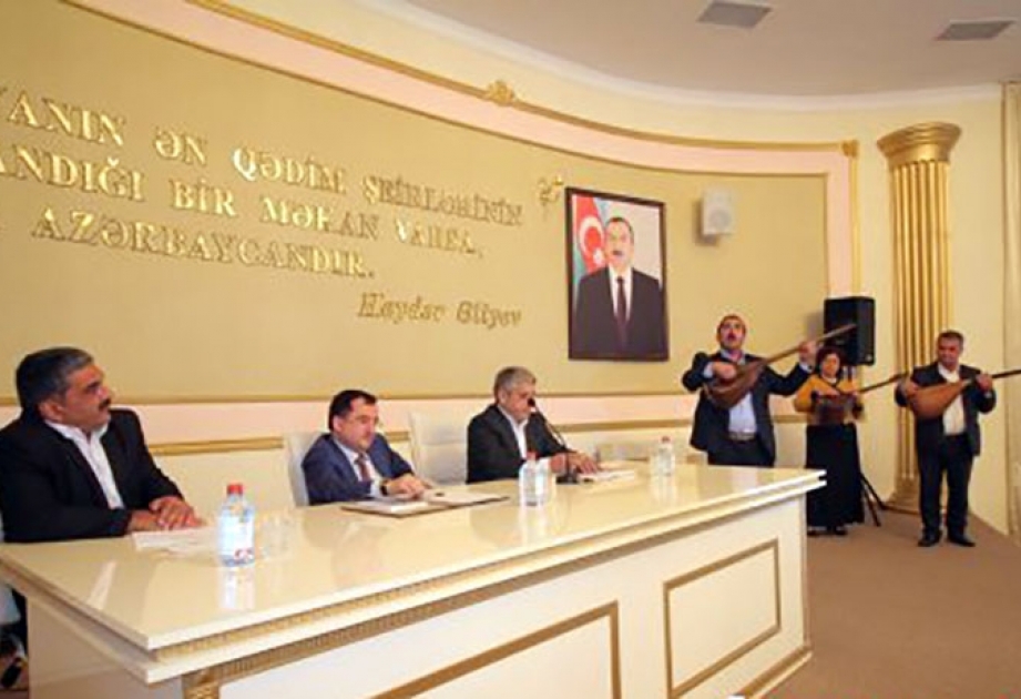 Qazaxlı şairin yubileyi qeyd edilib