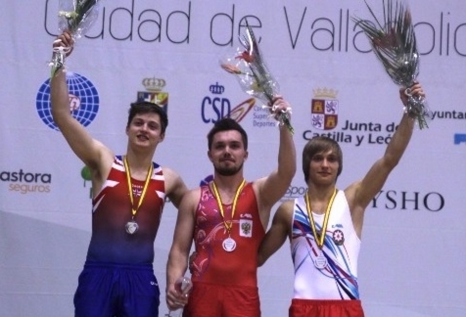 Azerbaijani gymnast grabs trampoline bronze at World Cup