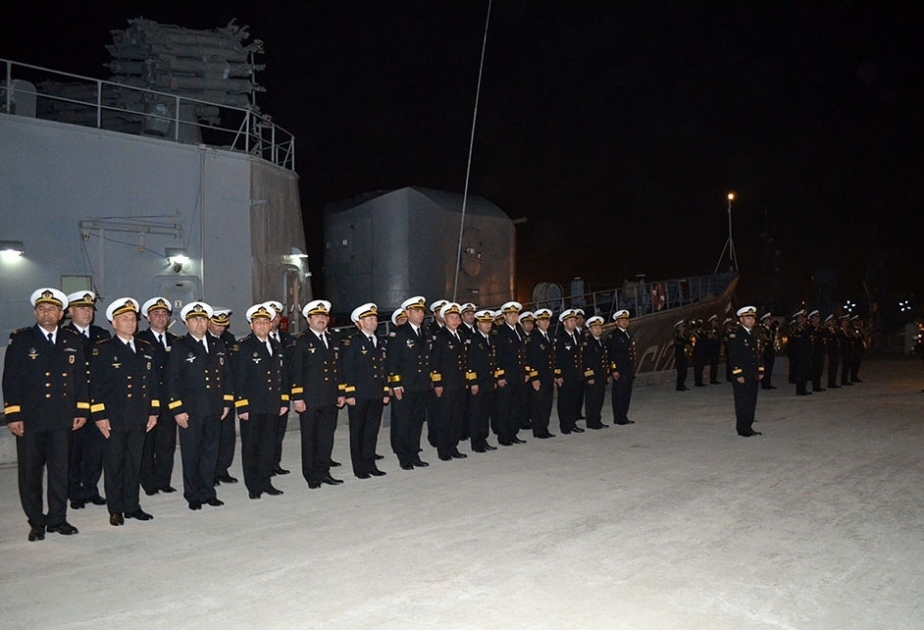 Azərbaycanın hərbi dənizçilərinin İrana səfəri başa çatıb VİDEO