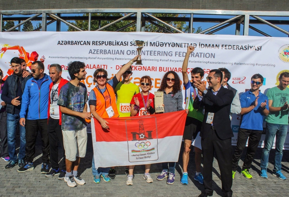Səmti müəyyənetmə üzrə Azərbaycan çempionatının qalibləri mükafatlandırılıb