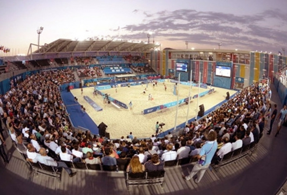 International beach volleyball tournament kicks off in Baku