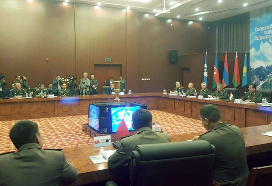 L’Azerbaïdjan représenté à la réunion de Douchanbé du Conseil des ministres de la Défense de la CEI