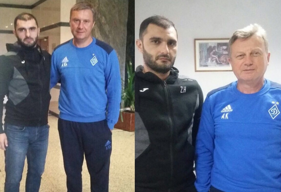 “Zirə” klubunun məşqçisi Kiyev “Dinamo”sunun düşərgəsində olub