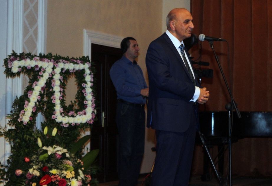 Tanınmış yazıçı-publisistin 70 illik yubileyi qeyd olunub