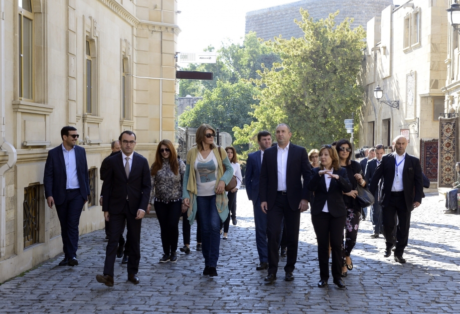 Bulgariens Präsident besucht Itschäri Schähär