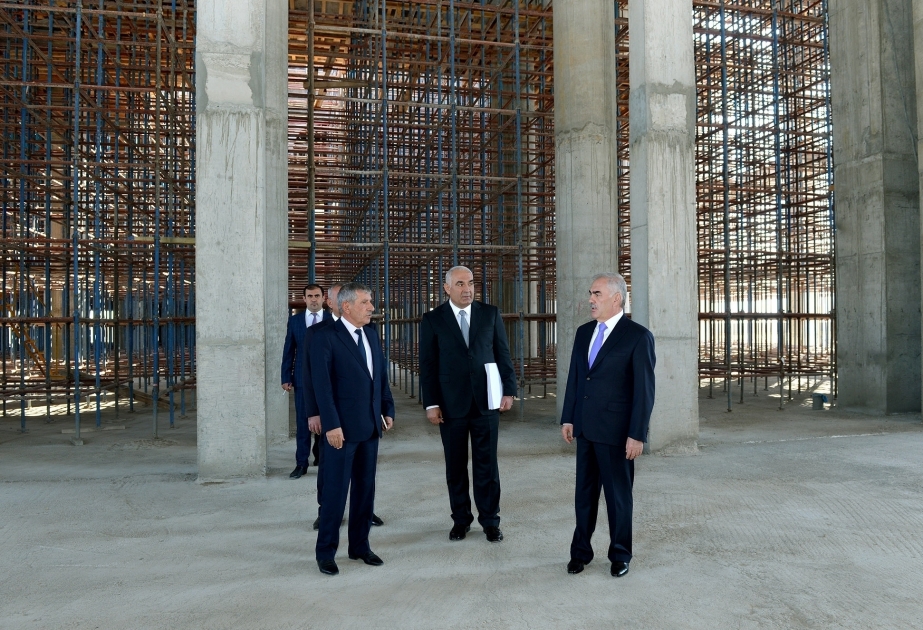 Une nouvelle mosquée en construction au Nakhtchivan