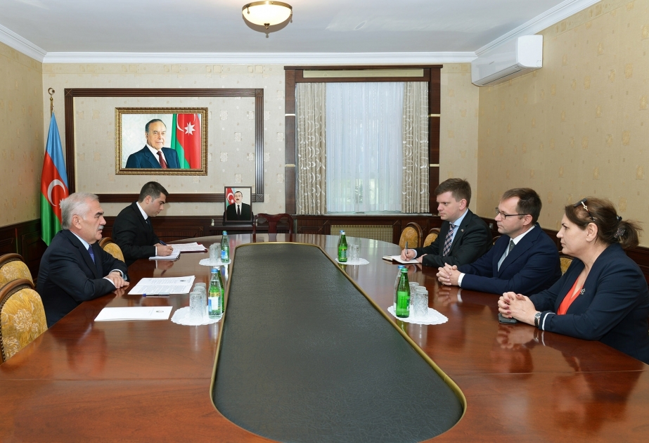 Chairman of Nakhchivan Supreme Assembly meets with Norwegian ambassador