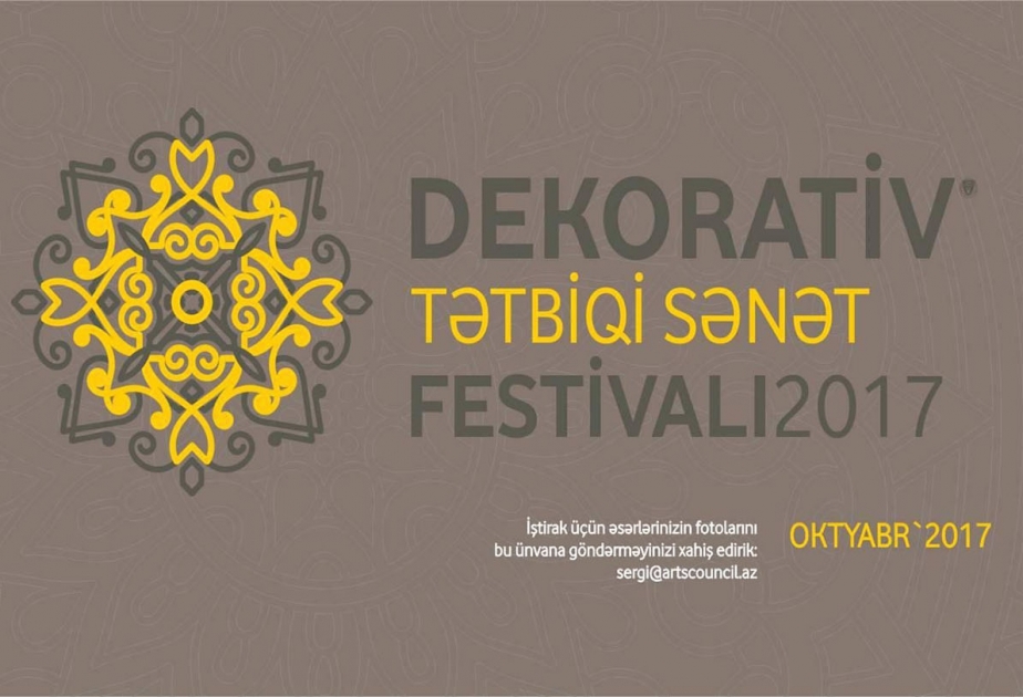 Dekorativ-Tətbiqi İncəsənət Festivalının tarixi açıqlanıb