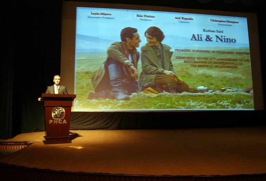 "Ali and Nino" premiered in Pakistan