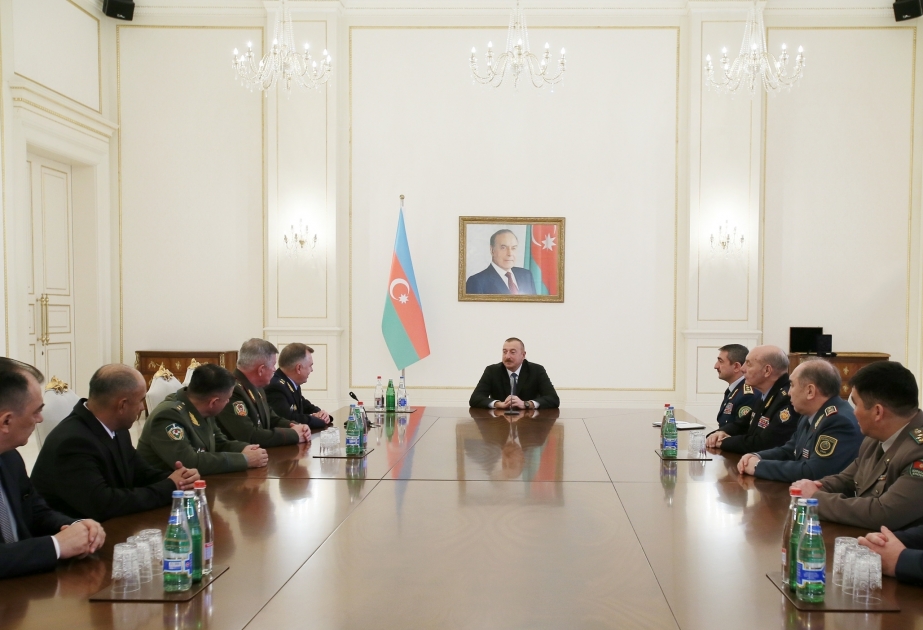 Президент Ильхам Алиев принял участников 78-го заседания Совета командующих пограничными войсками СНГ ОБНОВЛЕНО ВИДЕО