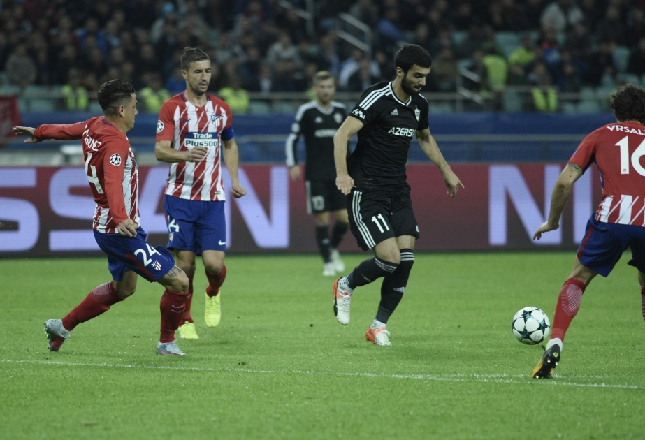 Le Qarabag FK a fait match nul face à l'Atletico Madrid VIDEO