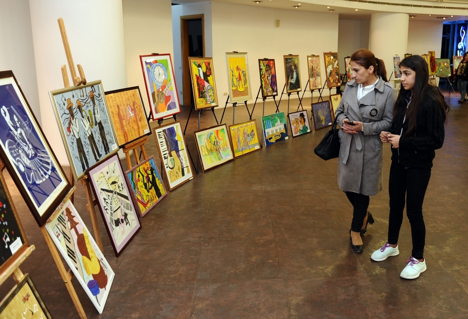 Art exhibition opened as part of International Jazz Festival in Baku
