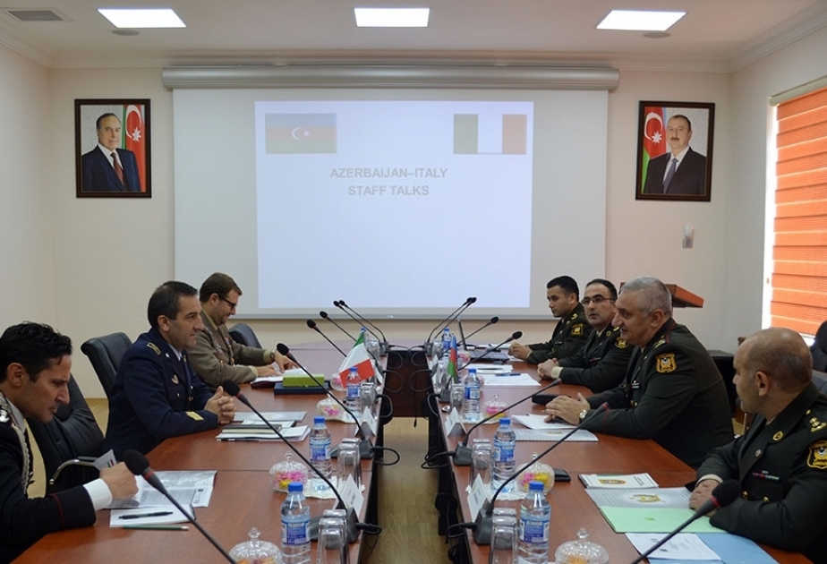 Les ministères de la Défense d’Azerbaïdjan et d’Italie mènent des discussions