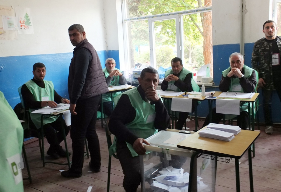 “Gürcü arzusu-demokratik Gürcüstan” partiyası “exit-poll”un ilkin nəticələrinə görə qələbə qazanıb