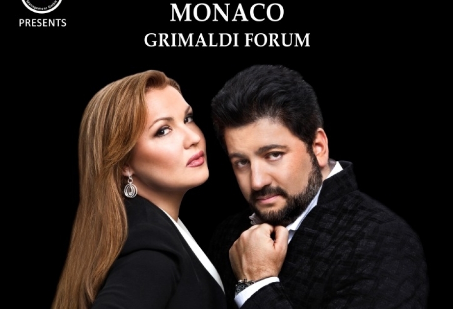 Anna Netrebko və Yusif Eyvazov Monakoda konsert proqramı ilə çıxış edəcəklər