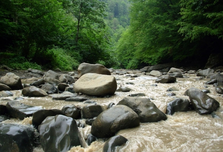 В реках республики наблюдается понижение уровня воды