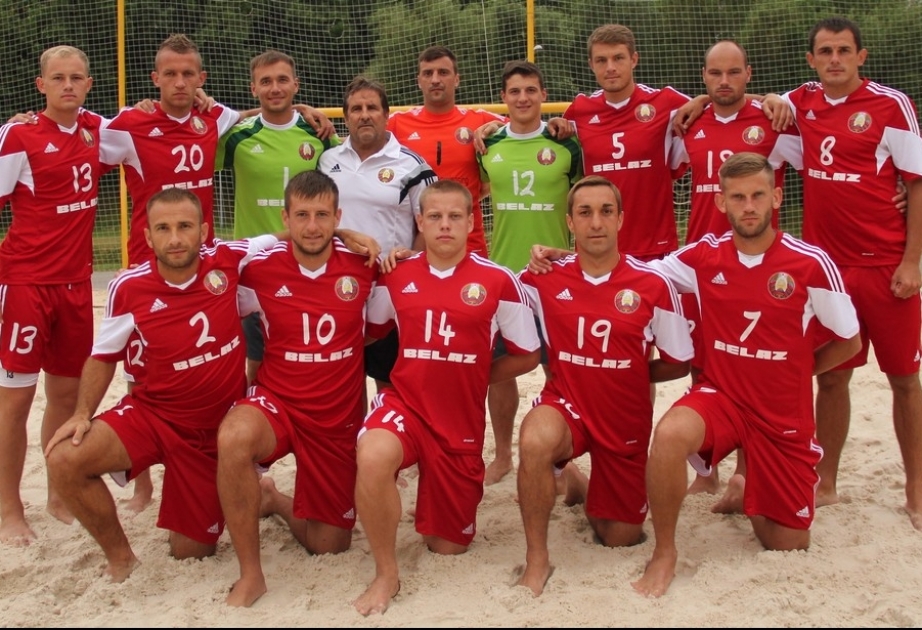 Çimərlik futbolu üzrə Belarus millisi Bakıda təlim-məşq toplanışındadır