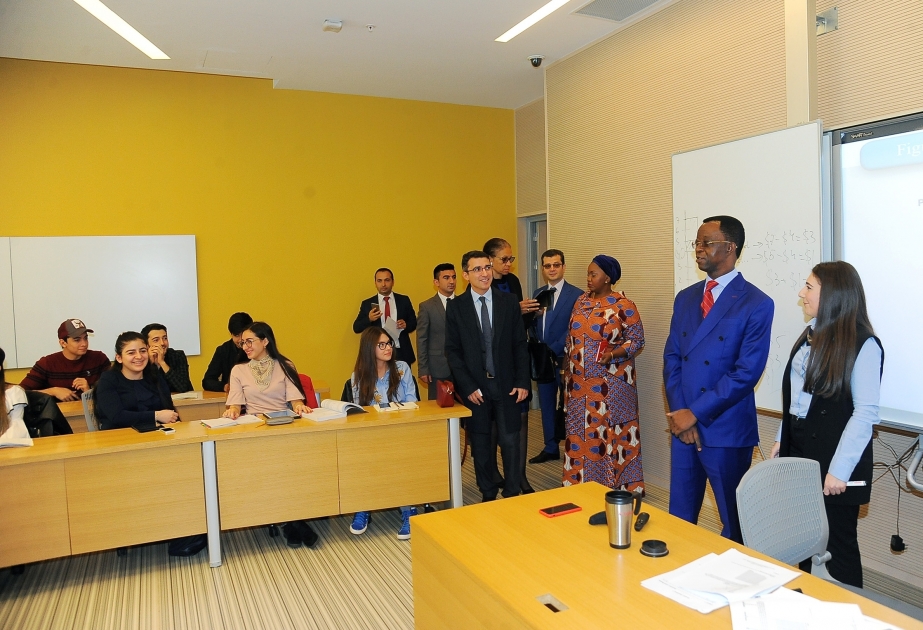 Le président du Parlement panafricain à l’Université ADA à Bakou