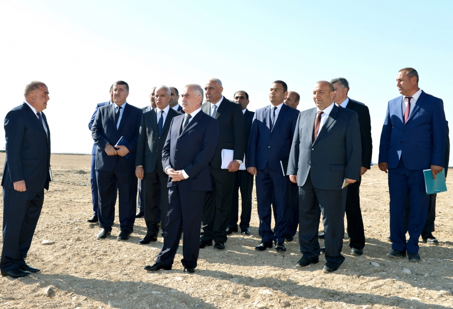 Kəngərli rayonunda yeni qapalı suvarma şəbəkəsi istifadəyə verilib