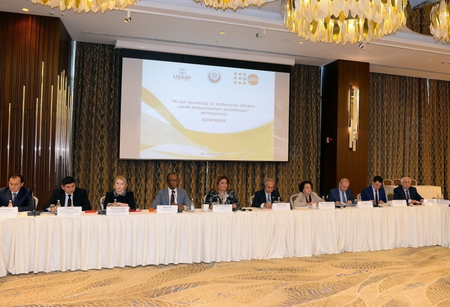 “Combating gender-based violence” conference starts in Baku