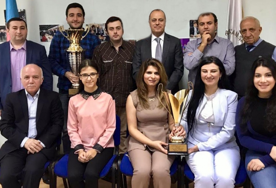 Avropa Çempionlar Kubokunda medal qazanan şahmatçılarımızla görüş keçirilib