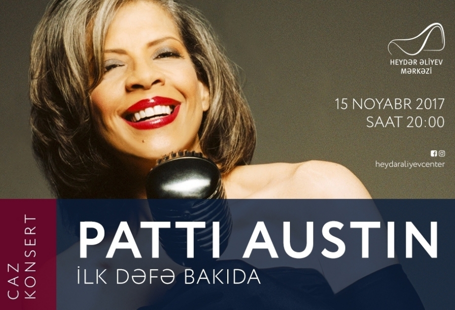 Patti Austin to perform at Heydar Aliyev Center