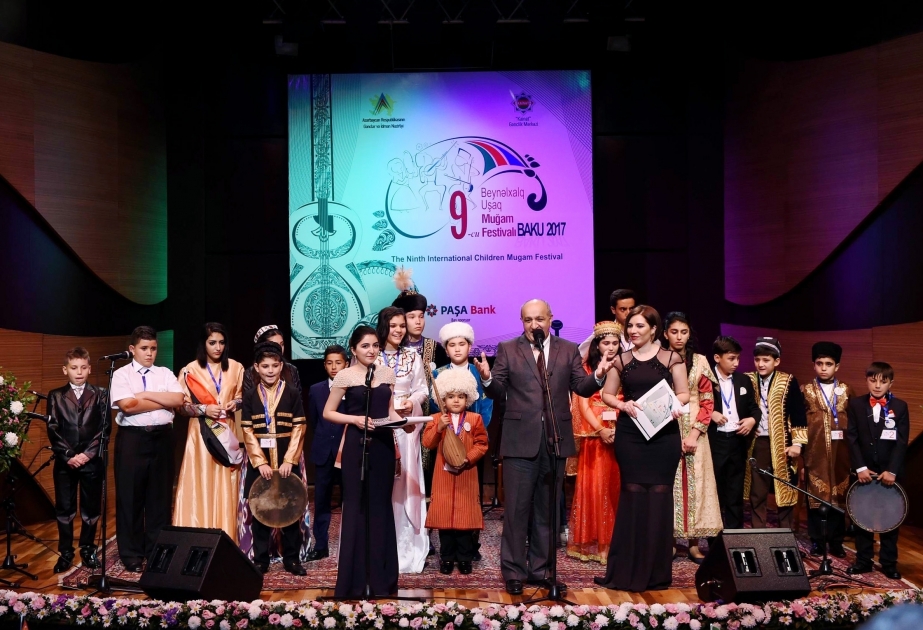 Beynəlxalq Uşaq Muğam Festivalının qalibləri mükafatlandırılıb