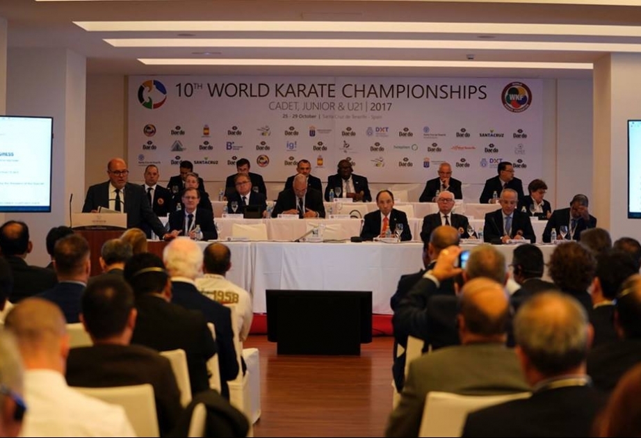 Dünya Karate Federasiyasının növbədənkənar konqresi keçirilib