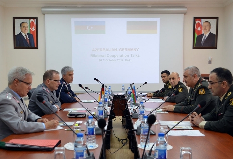 Des négociations bilatérales entre les ministères de la Défense d’Azerbaïdjan et d’Allemagne