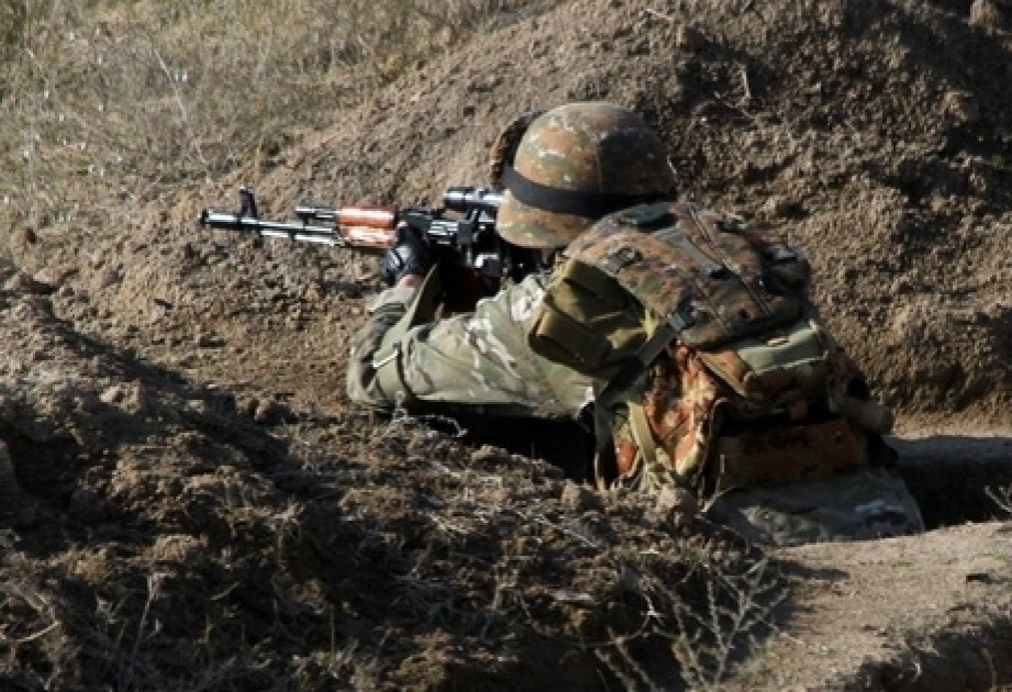 Ermənistan silahlı qüvvələrinin bölmələri sutka ərzində atəşkəs rejimini 118 dəfə pozub VİDEO