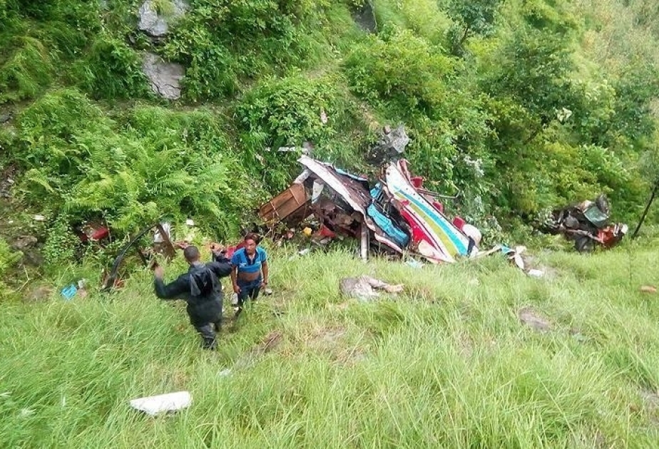 14 killed, 15 injured in bus accident in Central Nepal