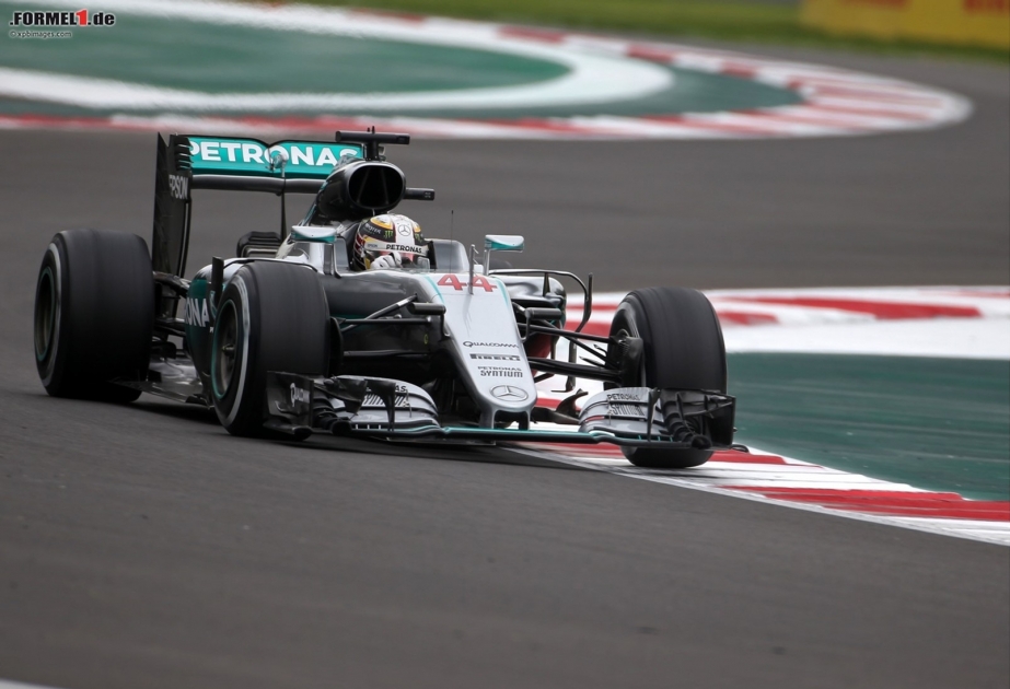 Formel 1 in Mexiko: Lewis Hamilton fuhr zweitschnellste Trainingszeit