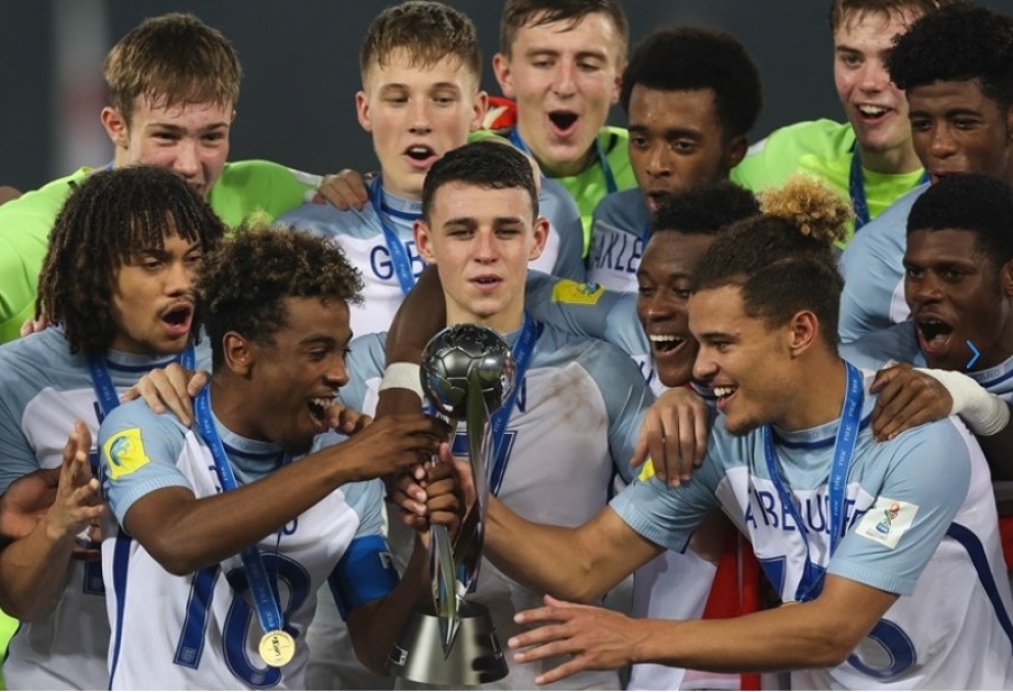 Futbol üzrə U-17 İngiltərə millisi dünya çempionu olub