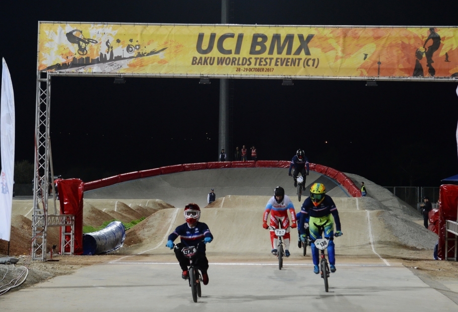 Velosiped idmanının BMX növü üzrə Dünya Sınaq Yarışı başa çatdı VİDEO
