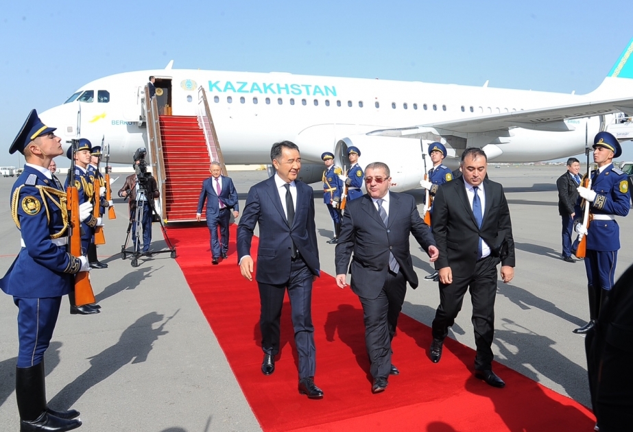 Qazaxıstanın Baş naziri Bakıtjan Saqintayev Azərbaycanda səfərdədir