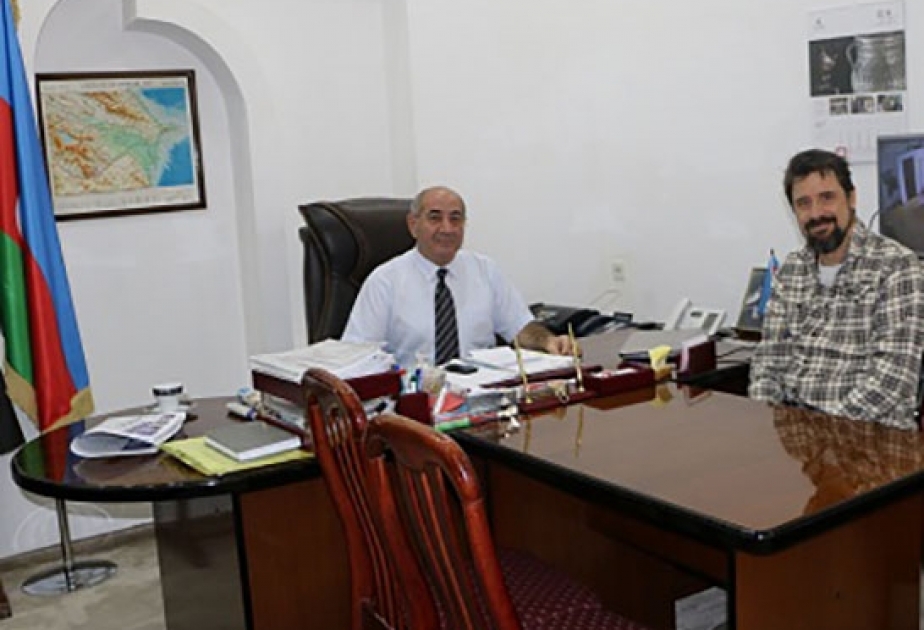 Missuri Universitetinin professoru ilə ikitərəfli əməkdaşlıq məsələləri müzakirə edilib
