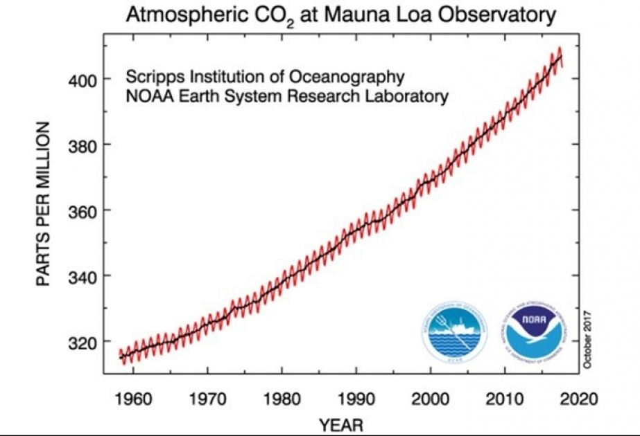 Klimawandel: Rekordzunahme von CO2