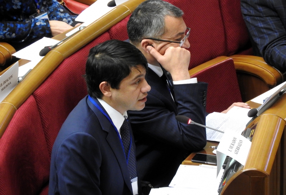Les députés de l’AP Euronest sont informés sur le projet de chemin de fer Bakou-Tbilissi-Kars